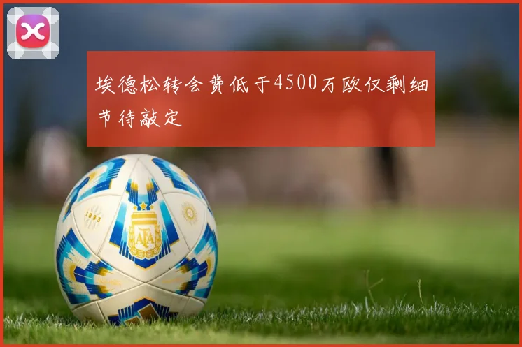 埃德松转会费低于4500万欧仅剩细节待敲定